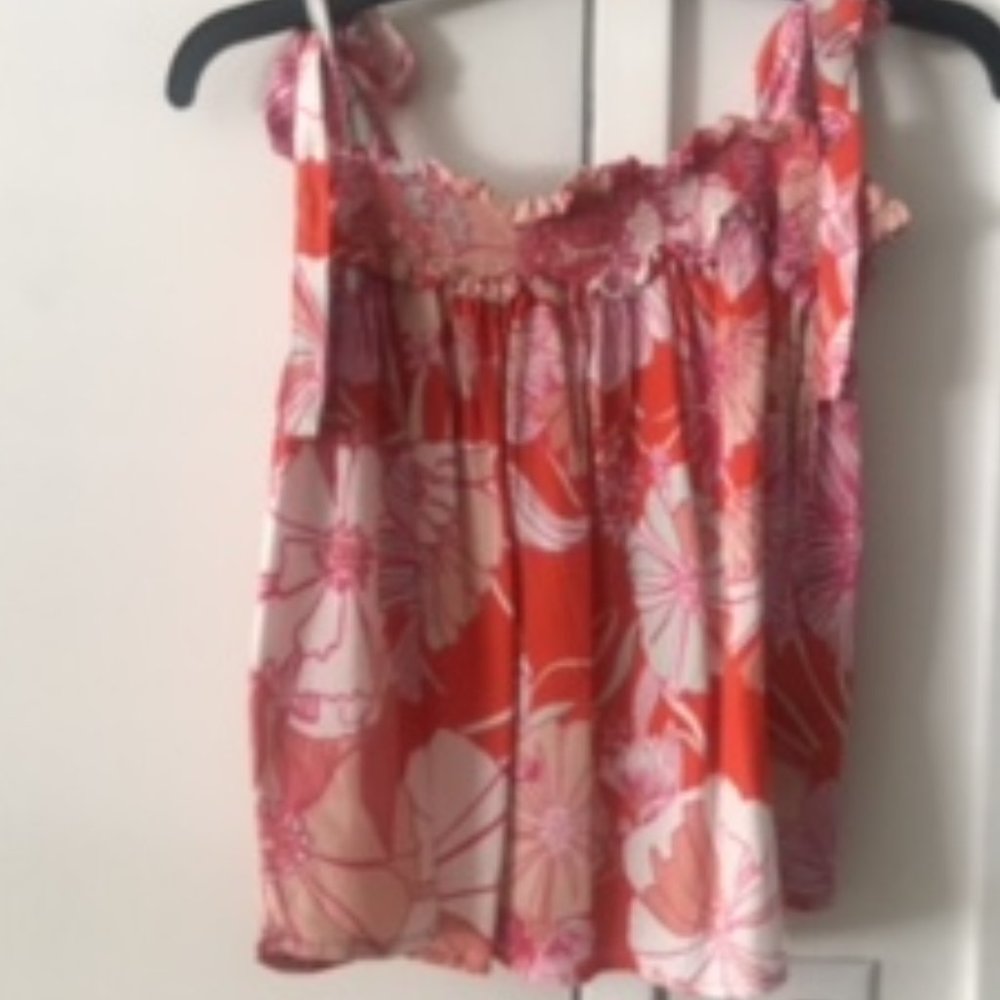 C&C California Floral Top   NWT